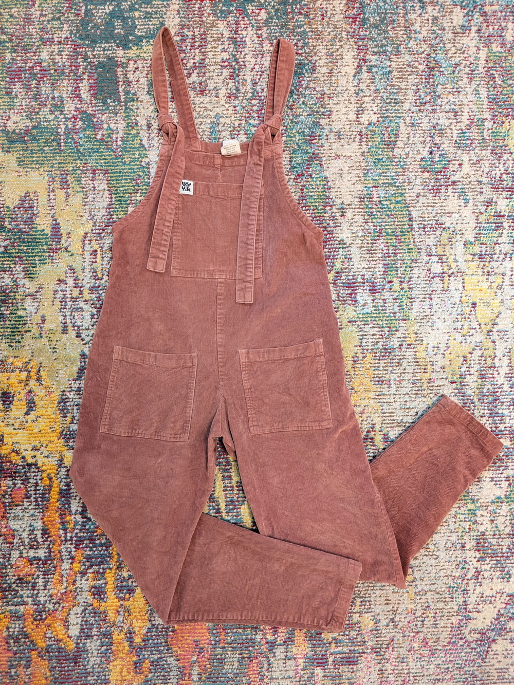 Lucy & Yak Corduroy Dungas - Dusty Pink
